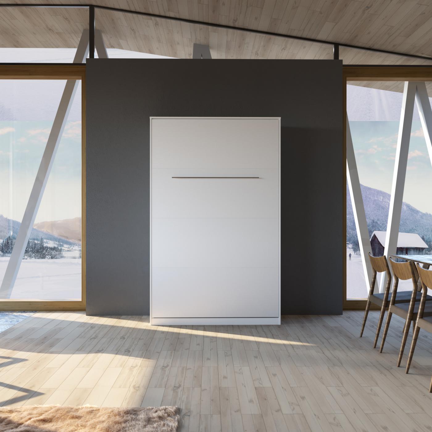 Nordic High sängskåp 120x200 i hög vertikal modell