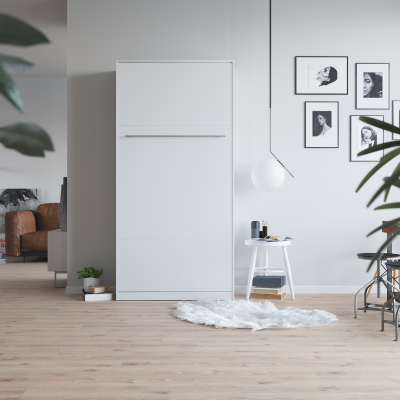 Nordic High sängskåp 90x200 i hög vertikal modell
